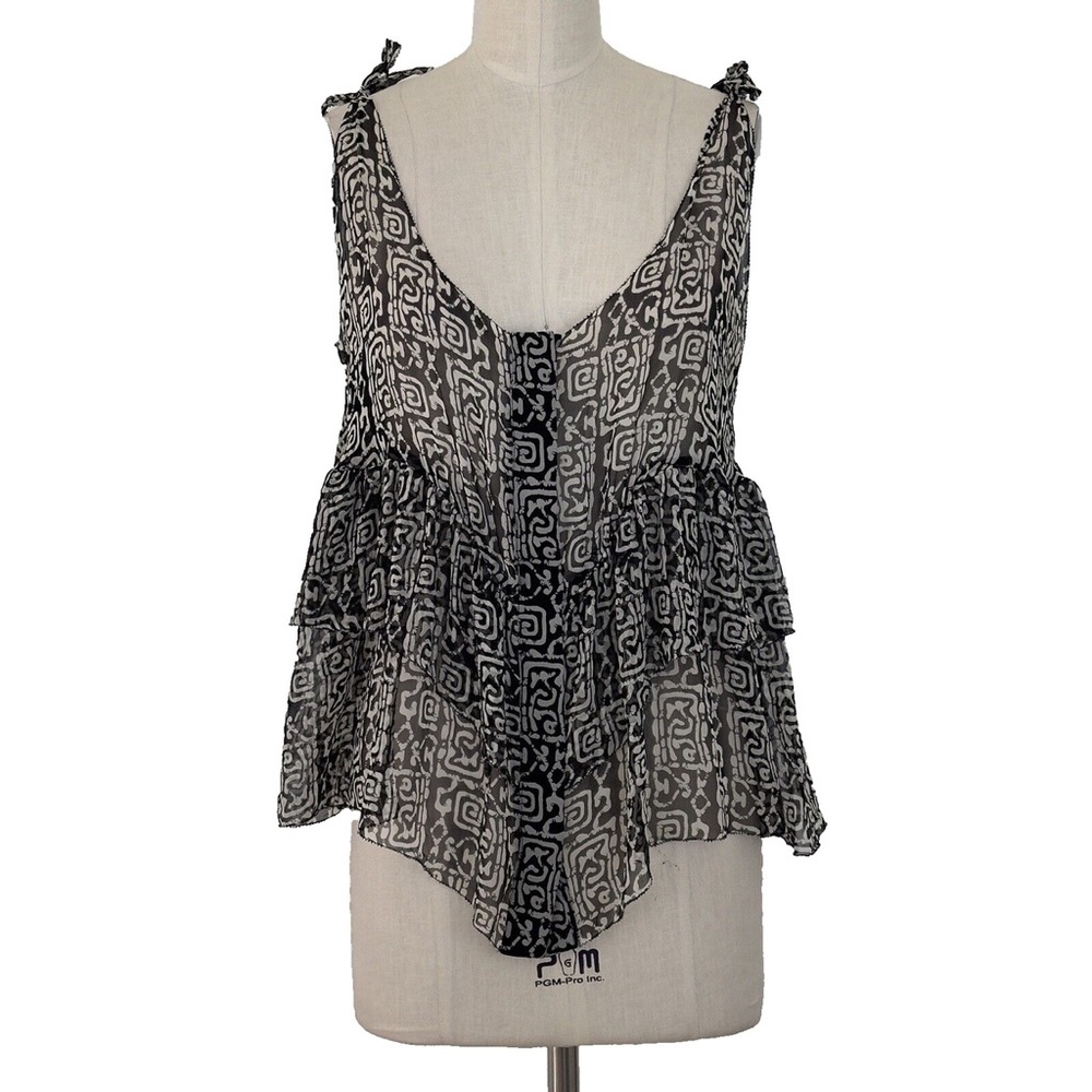 Vintage Nicole Richie Winter Kate Blouse Size M